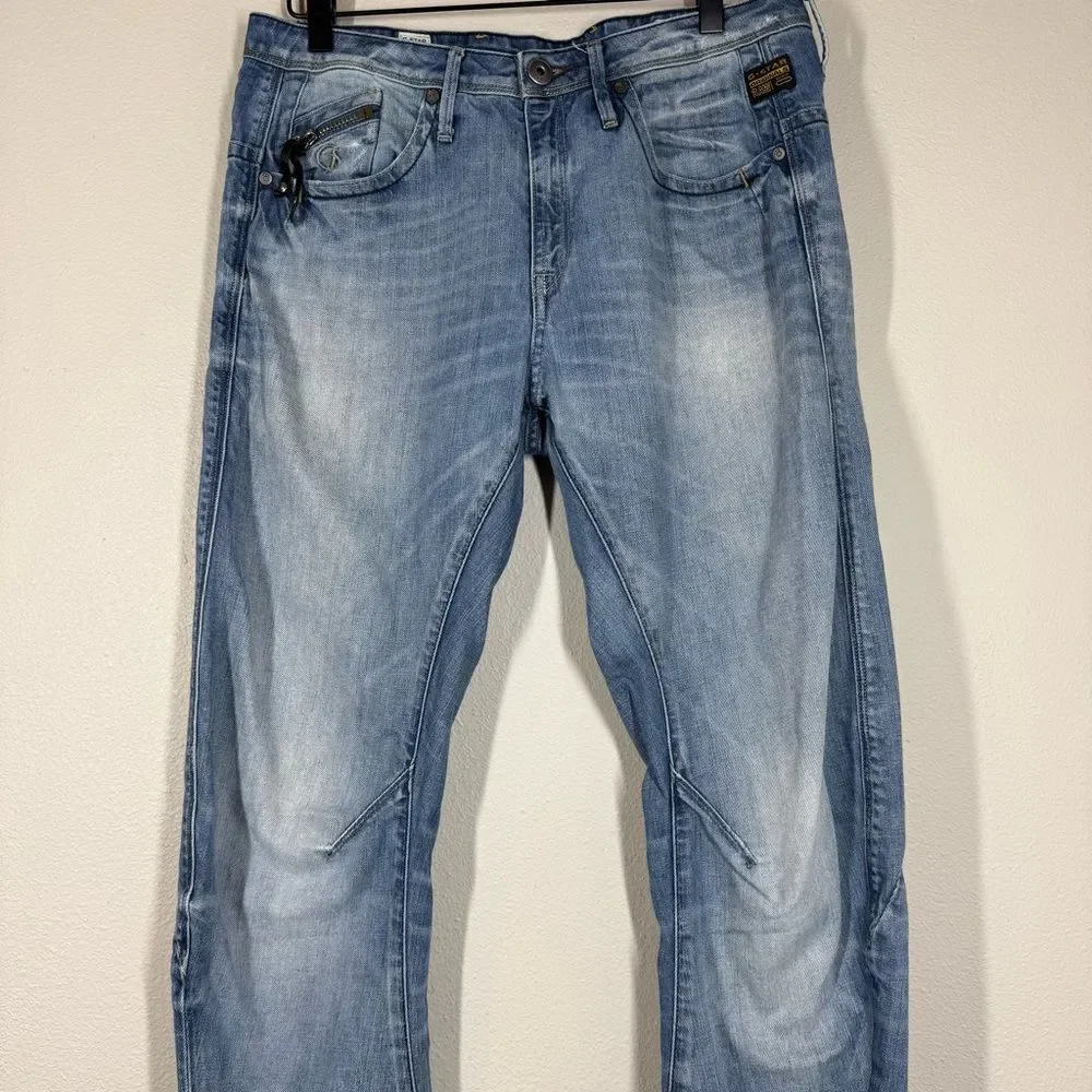 G-Star Raw Ocean Loose Tapered Jeans Drop Waist Comfort Legend Women’s Size 27